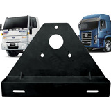 Suporte Placa Traseiro Caminhão Ford Cargo E Vw Worker Titan