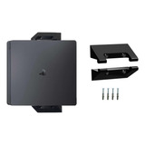 Suporte Playstation 4 Ps4 Fat Slim Na Parede Vertical 2024