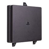 Suporte Playstation 4 Ps4 Fat Slim Na Parede Vertical
