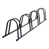 Suporte Pneu 4 Vagas Bicicleta Para Piso Chão Bicicletário