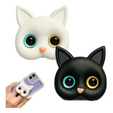 Suporte Pop De Celular 3d Apoio De Dedo De Gatinho