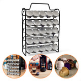 Suporte Porta 50 Capsulas Cafe Nespresso Preto