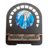 Suporte Porta Bíblia Madeira Grande Imagem
