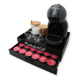 Suporte Porta Capsulas E Cafeteira Bandeja Café Dolce Gusto