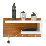 Suporte Porta Chaves Parede Multiuso Organizador Decorativo
