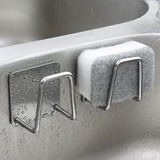Suporte Porta Esponja Pia Em Aço Inox Pratico E Elegante