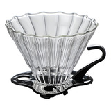 Suporte Porta Filtro De Café Vidro Coador