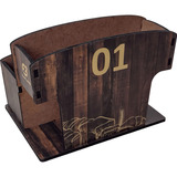 Suporte Porta Guardanapos 1 Ao 10 Zanline Mdf Restaurante Sa