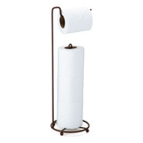 Suporte Porta Papel Higienico De Chão 4 Rolos Corten Arthi