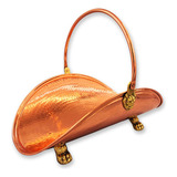 Suporte Porta Revistas Papéis De Cobre   Artesanato Líder