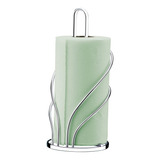 Suporte Porta Rolo Papel Toalha Cozinha Mesa Bancada Cromado