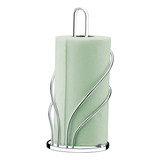 Suporte Porta Rolo Papel Toalha Cozinha Mesa Cromado Bancada