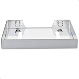 Suporte Porta Sabonete Para Banheiro De Parede Plus Cromado Cor Alto Brilho