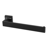Suporte Porta Toalhas Rosto Quadrado Toalheiro Lavabo Preto