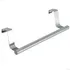 Suporte Portátil Pano Prato Toalha Porta Armário Inox 23cm 23 Cm