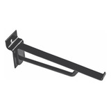 Suporte Prateleira Faca Painel Canaletado 10un 30cm Preto