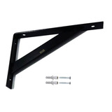 Suporte Prateleira Mão Francesa 10cm Preto 1 Par