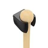 Suporte Preto Parede Compativel Com Taco D Baseball Beisebol