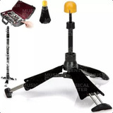 Suporte Profissional Hercules Travlite Para Clarinete Ds440b