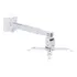 Suporte Projetor Teto Parede Universal Articulado 4 5 55cm B Cor Branco