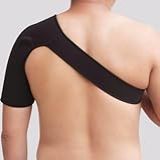 Suporte Protetor Elastico De Ombro E Clavicula- Promove O Alívio De Tensões Musculares- O Esforço E Dores Locais- Previne Dores Durante A Prática Esportiva Como Ginástica- Musculação-
