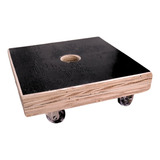 Suporte Quadrado Naval Para Vaso 50 Cm Com Rodízios