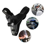 Suporte Queixo Para Capacete De Gopro Sjcam Cameras De Ação