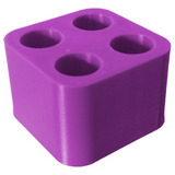 Suporte Rack Estante Para 4 Tubos Coleta De Sangue M1