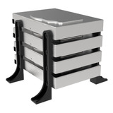 Suporte Rack Externo Vertical Até 4 Hd ssd Organizador Mesa