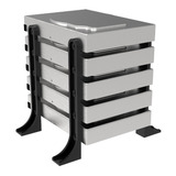 Suporte Rack Externo Vertical Até 5 Hd ssd Organizador Mesa