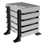 Suporte Rack Externo Vertical Até 5 Hd ssd Organizador Mesa