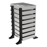 Suporte Rack Externo Vertical Até 8 Hd ssd Organizador Mesa