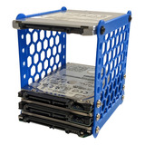 Suporte Rack Vertical Para Até 8 Hd Externo 2 5 Ssd Slim