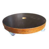 Suporte Redondo Para Vaso 40 Cm Com Rodízios