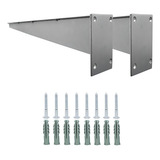 Suporte Reforçado 30cm Pia Mármore Balcão 2un Bancada Mão Fr Cor Zincado