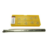 Suporte Rosca Mini Torno R166 11 10x10mm 10 Pastilhas Novas