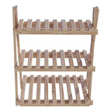 Suporte Sala Estar Rack Painel Estante Retro Madeira Pinus