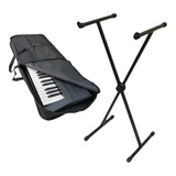 Suporte Saty Teclado Musical Estante Pedestal