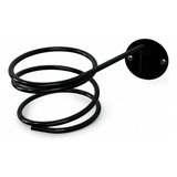 Suporte Secador De Cabelo Luxxuria Móveis Aço Preto