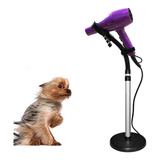 Suporte Secador Pet Shop Bancada Chao Flexivel Ajustavel