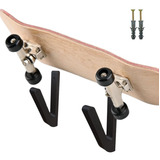 Suporte Skate Parede Flutuante Horizontal Criativo Longboard