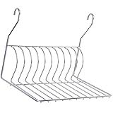 Suporte Suspenso Escorredor De Pratos Para Barra Aço Cromado