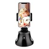 Suporte Telefone Com Rastreamento Automático Rosto Com Aplicativo Rotação De 360 Tripé De Rastreamento Telefone Para Câmera Inteligente Transmissão Vídeo Gimbal Estabilizador Celular A Pilha