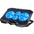 Suporte The Visionaries Gamer Notebook Base Com 4 Coolers Fans Ventoinhas Potentes Mesa Projetada Laptop Até 19 Polegadas 2 Usb Com Painel De Controle Ajuste De Velocidade Ventilação Ultra Silenciosa