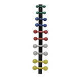 Suporte Torre Expositor Parede Fixa 10 Halteres
