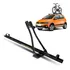 Suporte Transbike Long Life De 1 Bicicleta Para Rack De Teto Cor Preto