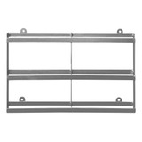 Suporte Traseiro Galvanizado P Apoio De Espetos 55 X 40