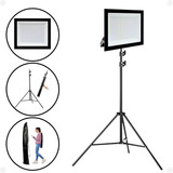 Suporte Tripé Iluminação Holofote 300w Refletor Reclinável