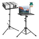 Suporte Tripé Para Projetor E Notebook Com Altura Ajustável