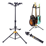 Suporte Triplo Para Guitarra Baixo Violão Hercules Gs432b